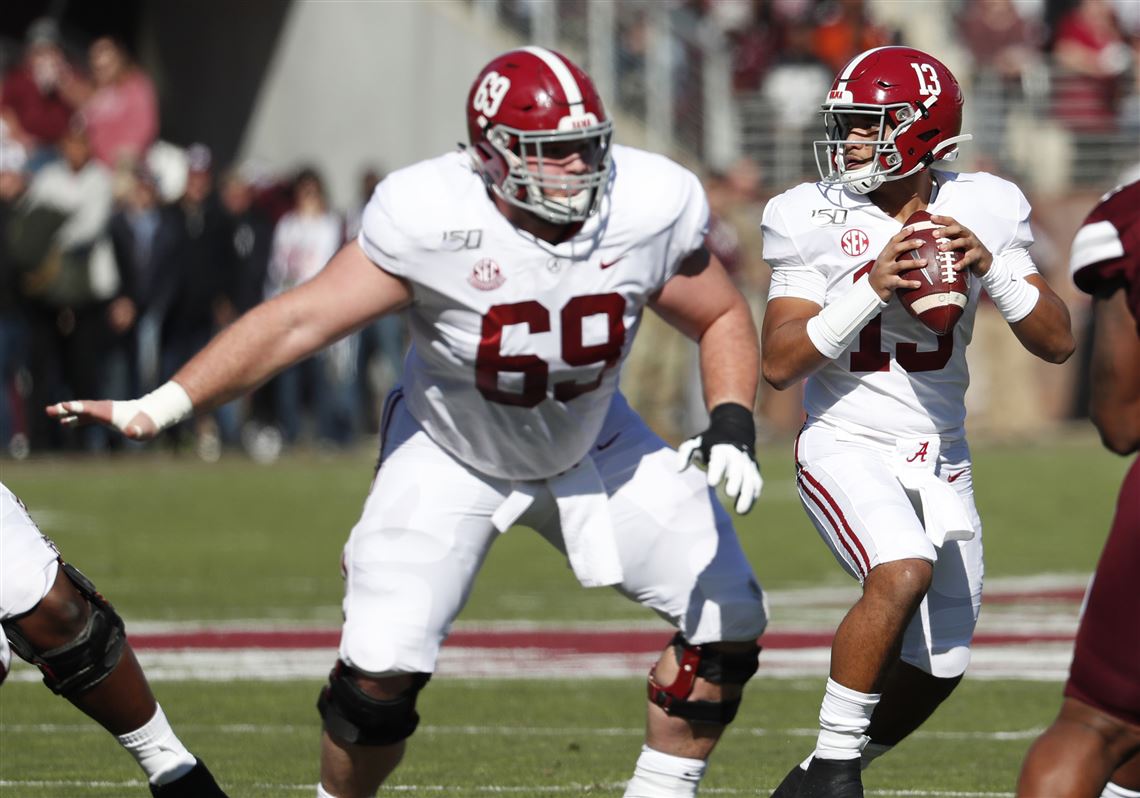 Alabama center Landon Dickerson 'plays like a Steeler'