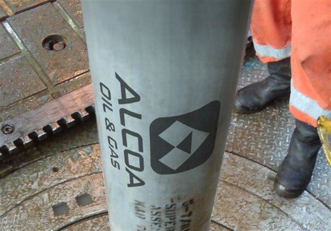 Alcoa’s oil and gas division, based in Texas, has started marketing aluminum drill pipe, and has found some takers in the Marcellus and Utica shales, 
