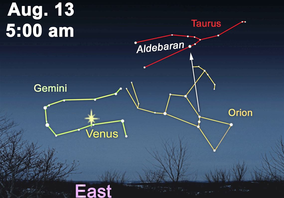 Stargazing Orion and the Perseid Meteor Shower Pittsburgh PostGazette