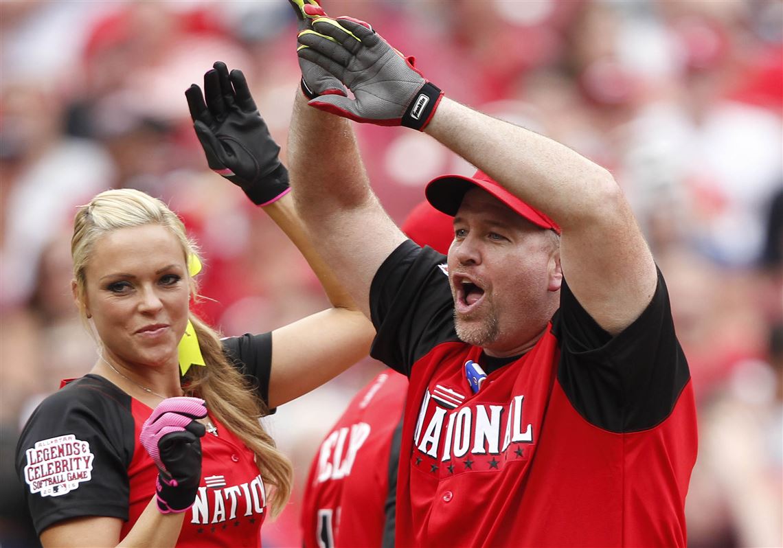 Jennie Finch Made Her Yearly Appearance At The Celebrity Softball