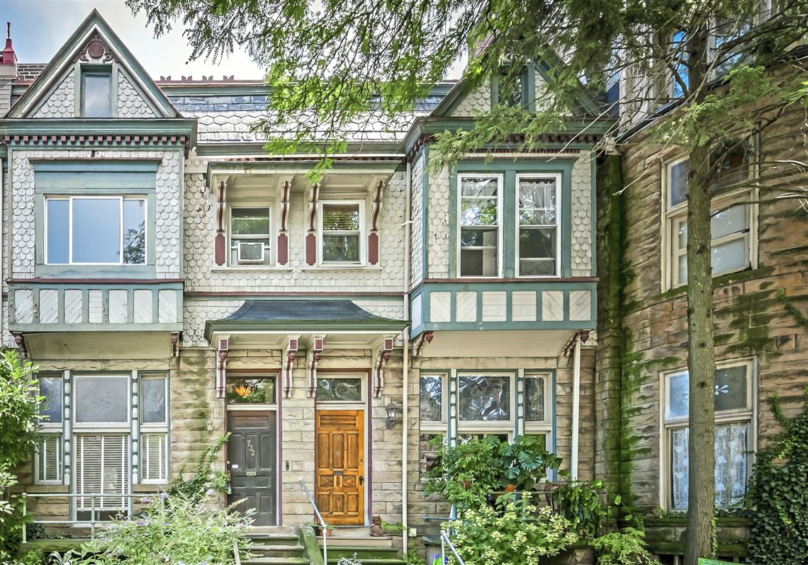 Buying Here Row house in Alpha Terrace historic district priced