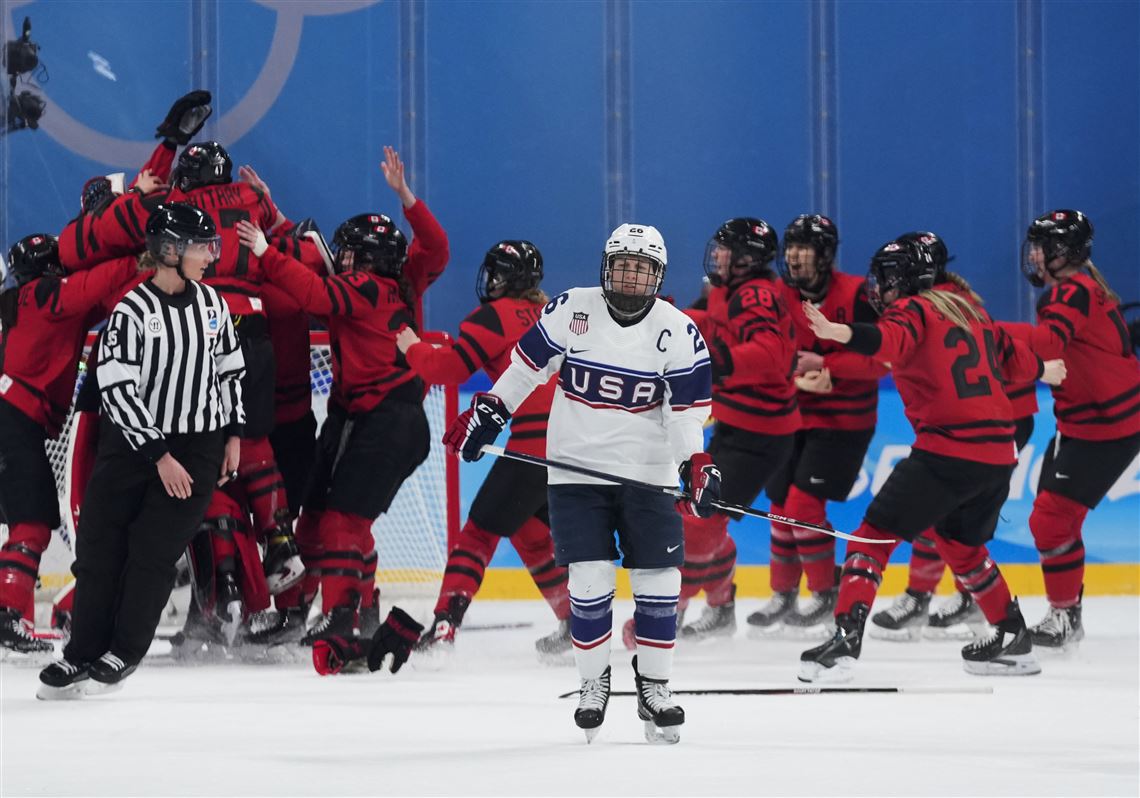 Personalized USA Hockey Away 2022 Olympic Hockey Jersey - LIMITED EDITION