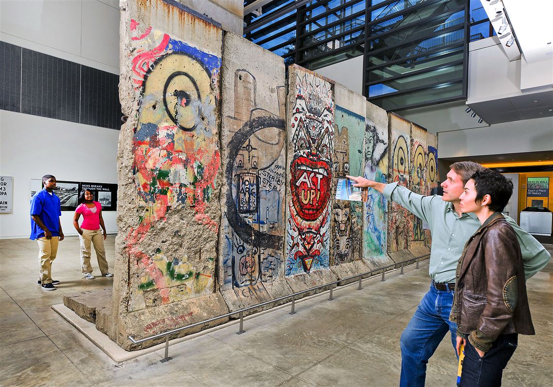 View Pieces Of Berlin Wall In Fayette County And D C Pittsburgh Post Gazette