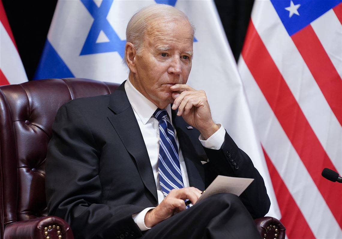 Biden walks a tightrope with his support for Israel as his party's