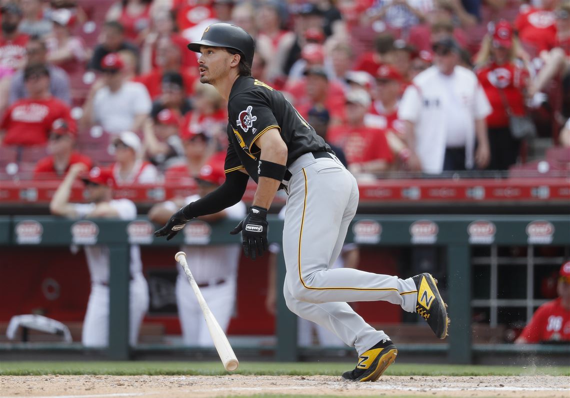 Pirates rookie Bryan Reynolds delivers clutch hit to top Reds in first game  of doubleheader