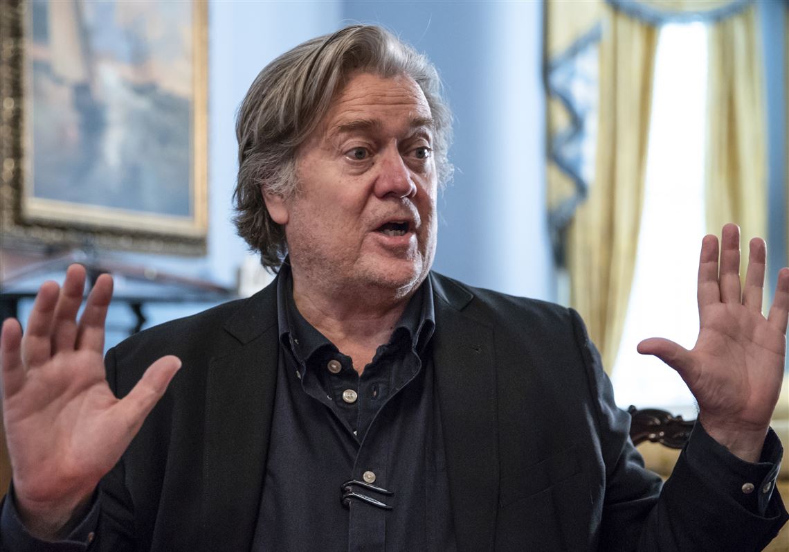 Jan 6 Panel Votes To Hold Steve Bannon In Contempt Pittsburgh Post Gazette