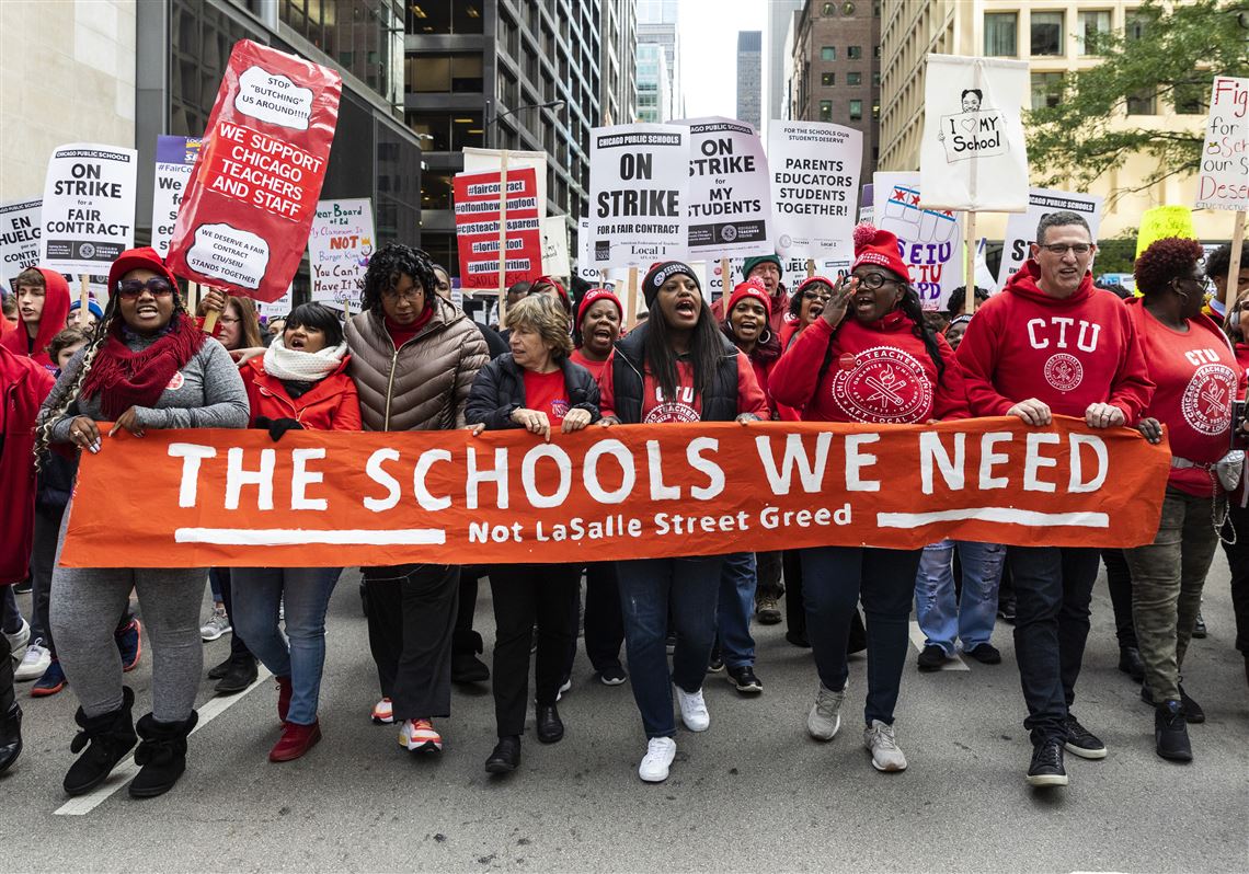 Chicago’s teachers strike will continue into Friday Pittsburgh Post