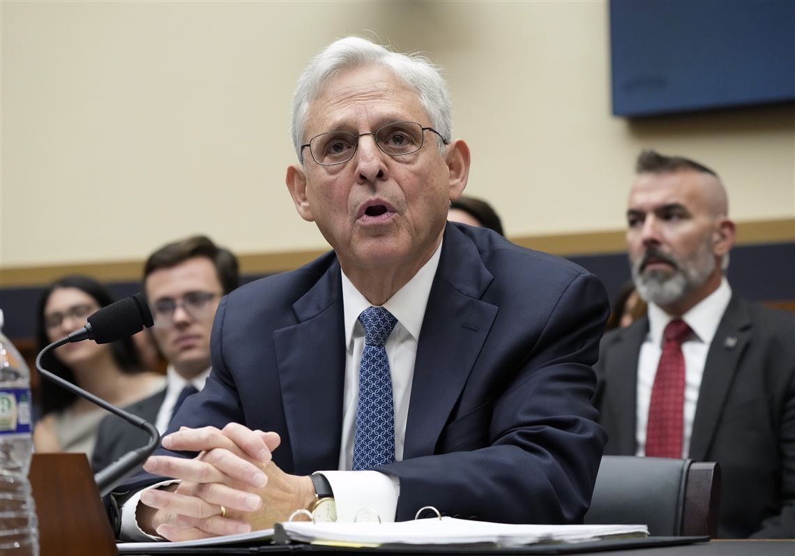 House Republicans Clash With Attorney General Merrick Garland, Accusing ...