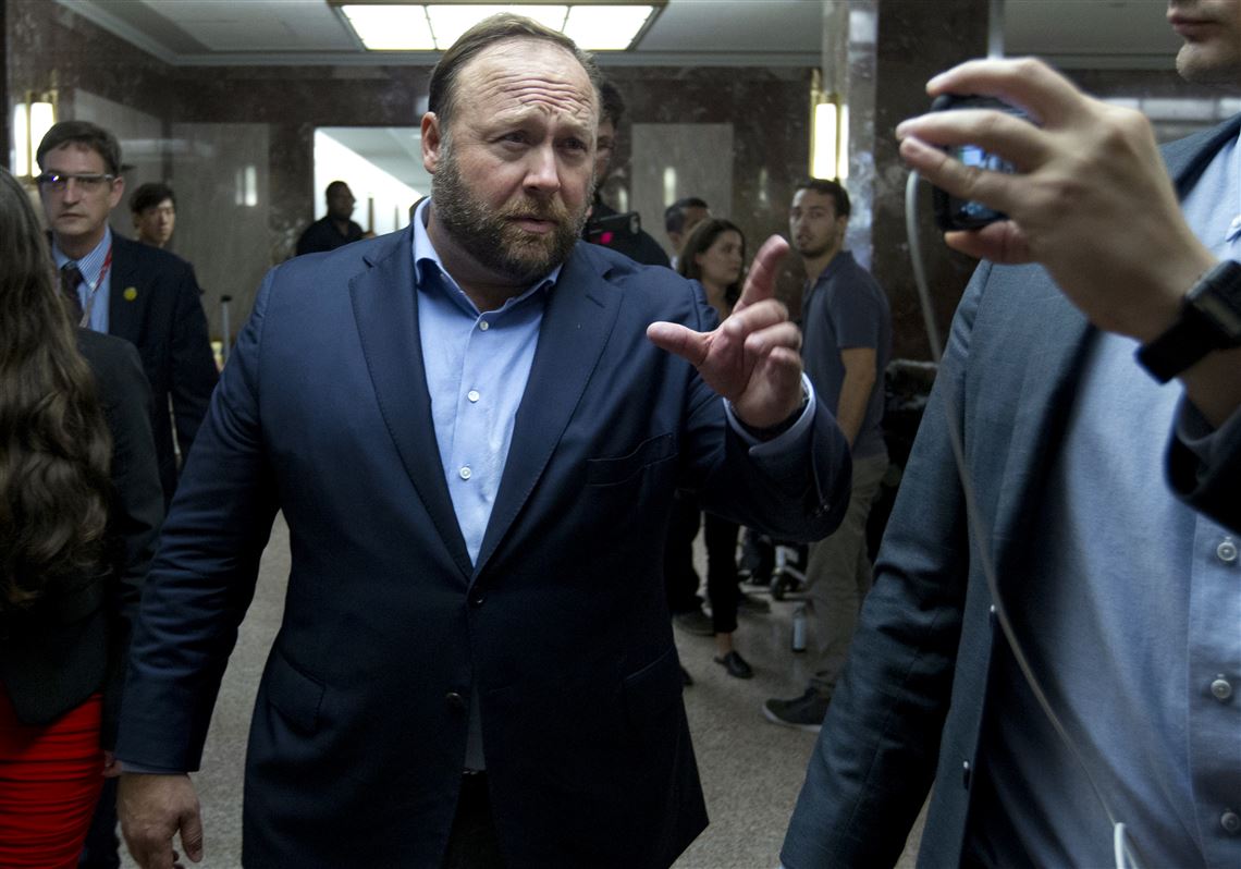 Alex Jones Blames ‘psychosis For Sandy Hook Hoax Claim Pittsburgh Post Gazette