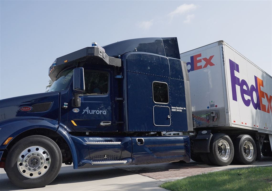 Fedex Partners With Self Driving Startup Aurora Truck Manufacturer