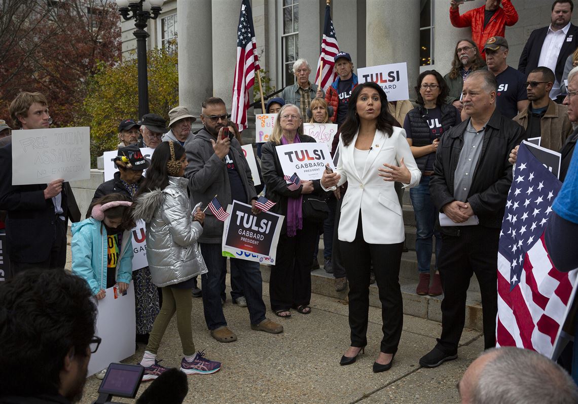 Tulsi Gabbard Ends Long-shot 2020 Bid, Throws Support To Biden ...