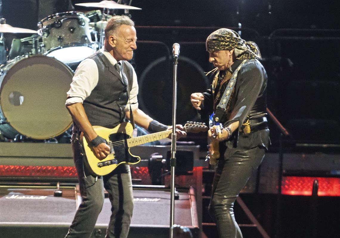 Bruce Springsteen and the E Street Band perform at PPG Paints Arena on Thursday, Aug. 15, 2024. 