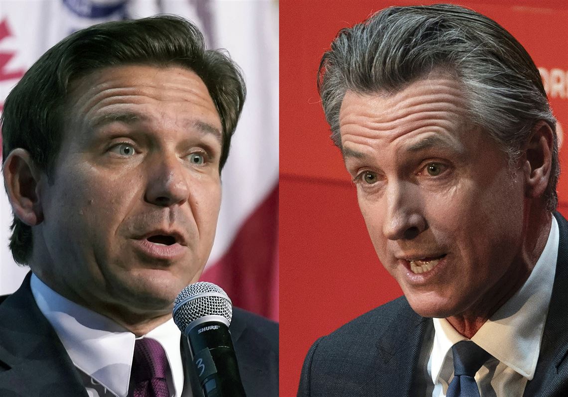 DeSantis and Newsom lob insults and talk some policy in debate