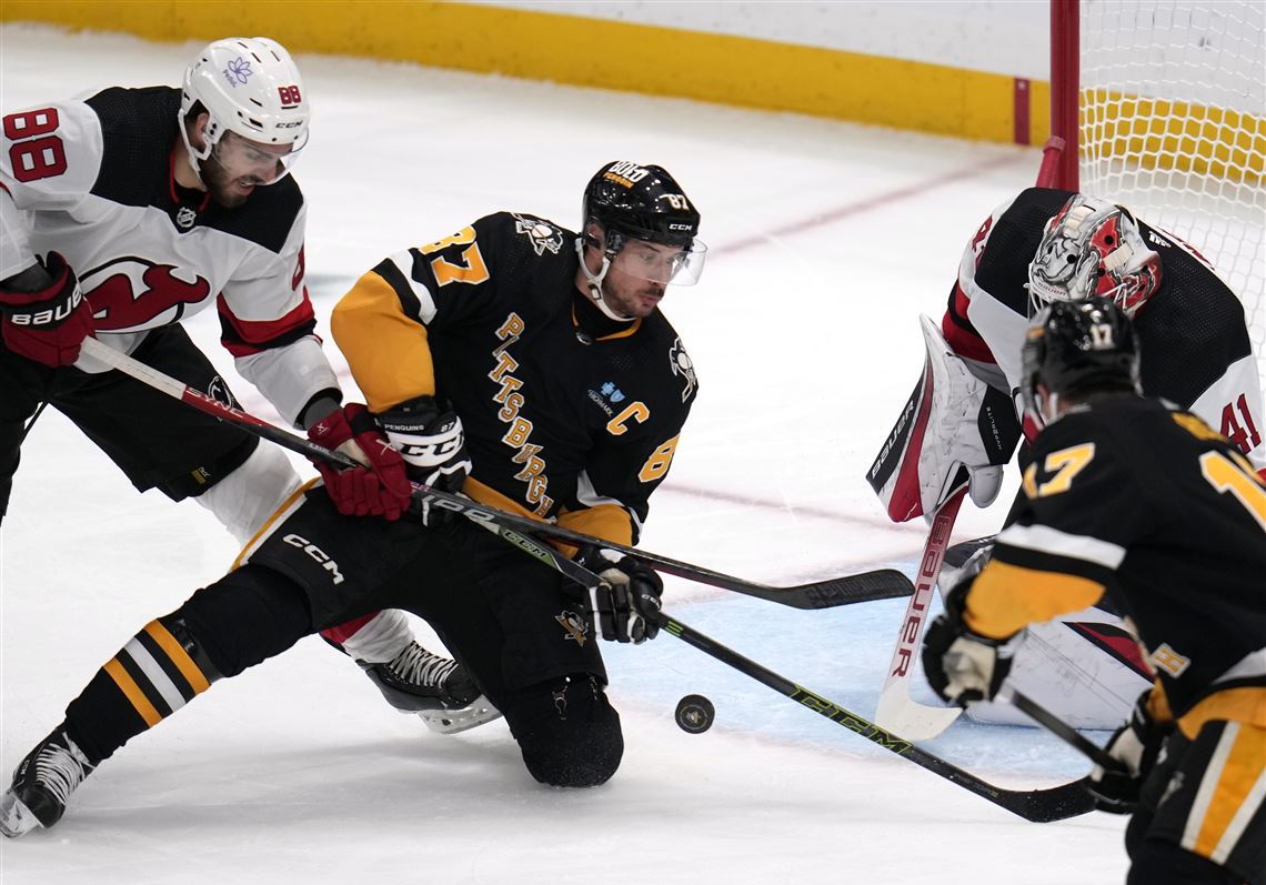 Penguins sputter against depleted Devils Pittsburgh Post Gazette