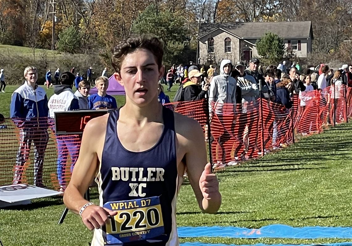 WPIAL cross country championships Butler's Drew Griffith sets course