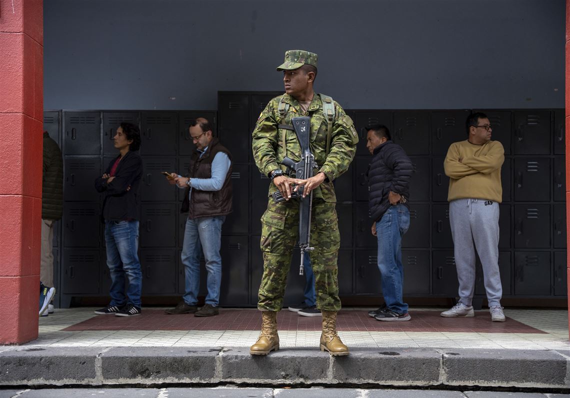 Ecuadorians are choosing a new president amid increasing violence that may  scare away voters