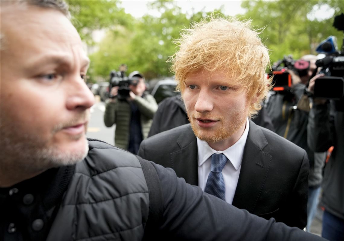 Jury finds Ed Sheeran did not infringe on the copyright of ‘Let’s Get It On’
