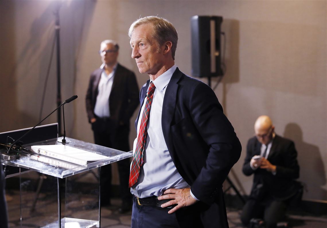 Billionaire Tom Steyer says he’s running for president after spurning the race ...1140 x 797