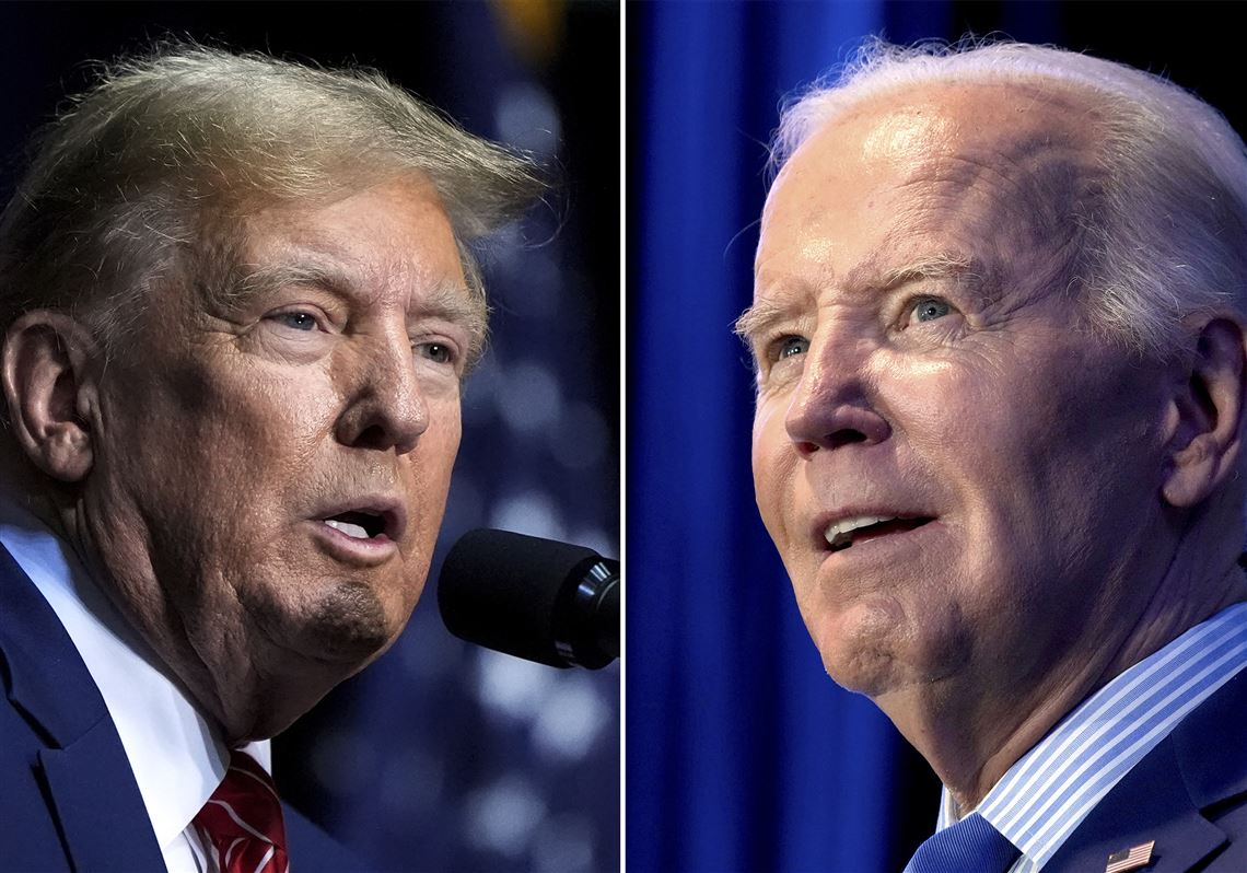 Biden strong on abortion rights, Trump on economy as two new polls show tight race in Pa.