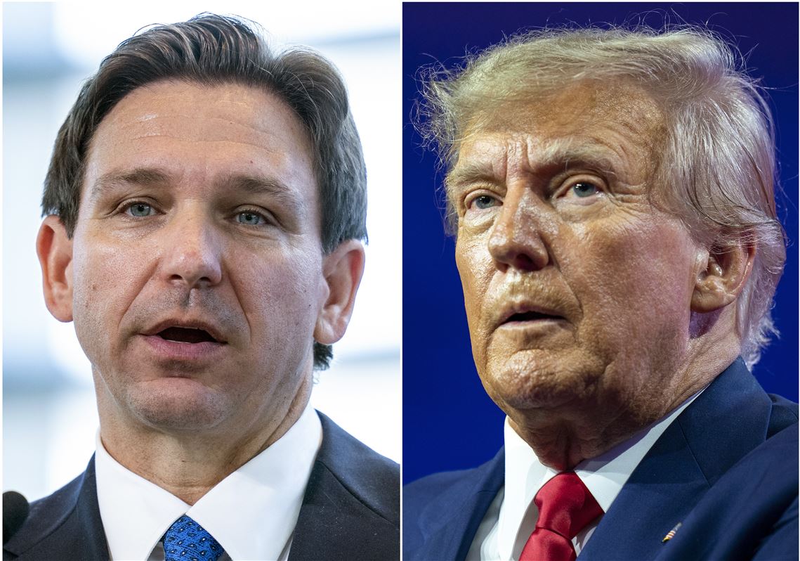 DeSantis Hits Trump From The Right While The Ex-president Looks Ahead ...