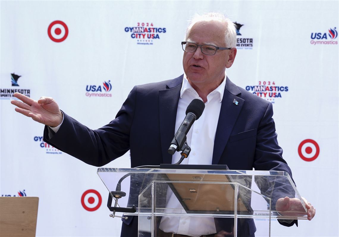 Vowing to 'make a real difference,' Democratic VP pick Tim Walz