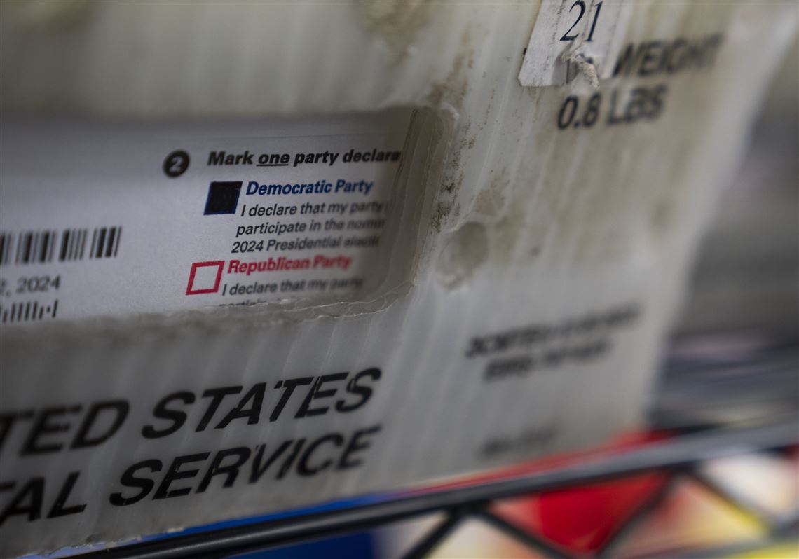 how many mail in ballots were cast in pennsylvania 2024