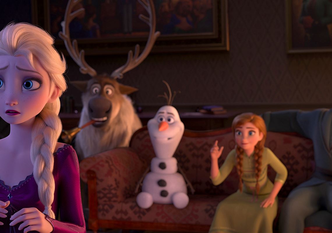 ELsa, Ana, Olaf, Frozen II, Disney