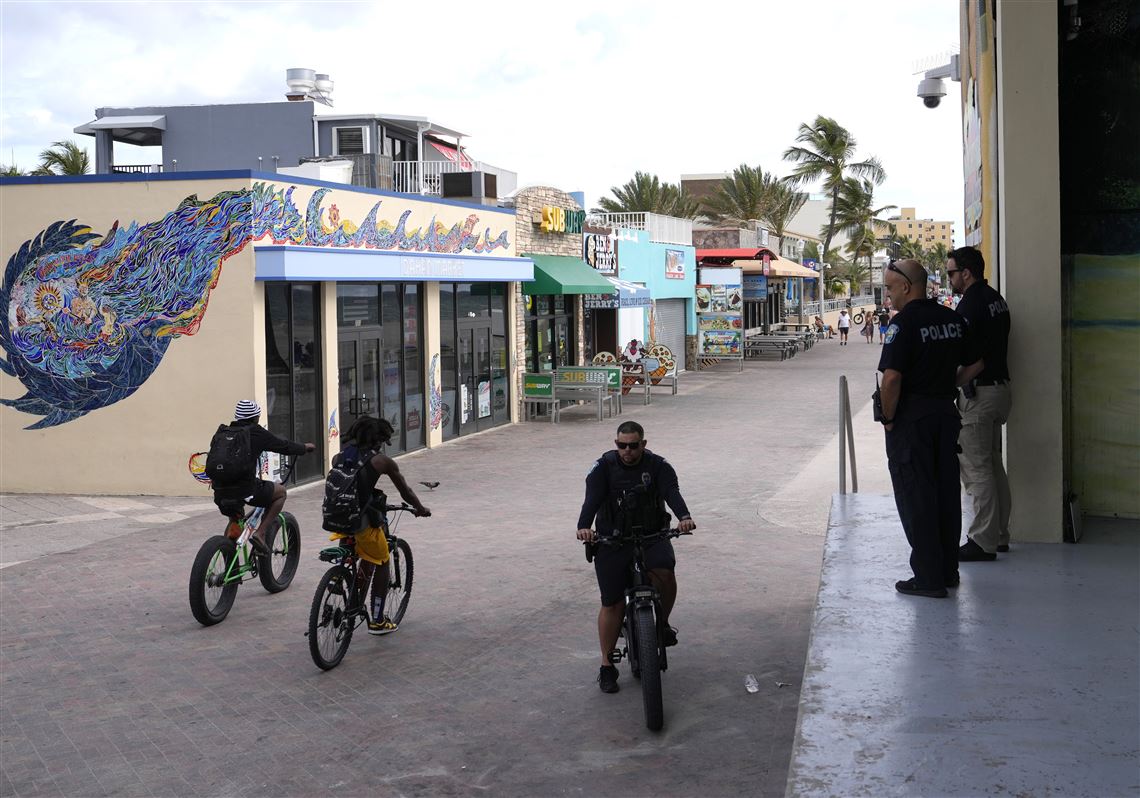Florida police search for 3 gunmen who wounded 9 at crowded beach on Memorial Day Pittsburgh