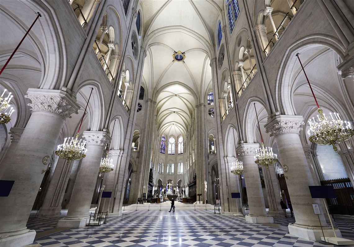 Notre Dame Cathedral unveils its new interior 5 years after devastating fire