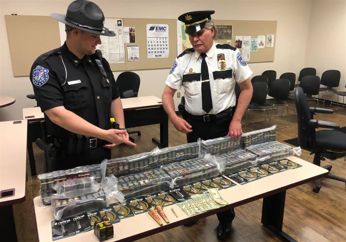 Frazer traffic stop yields 1,029 high-potency THC oil pods