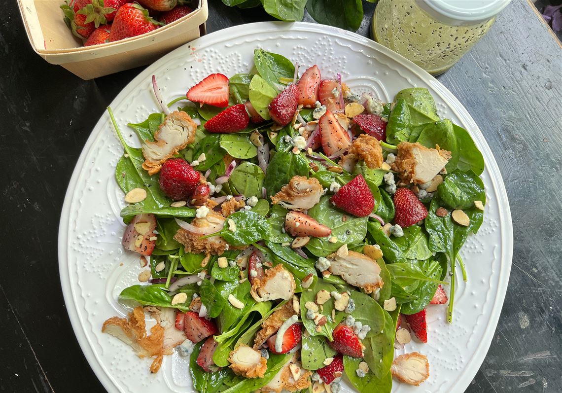 Gretchen's table: Strawberry season means it's time for a big, fresh salad