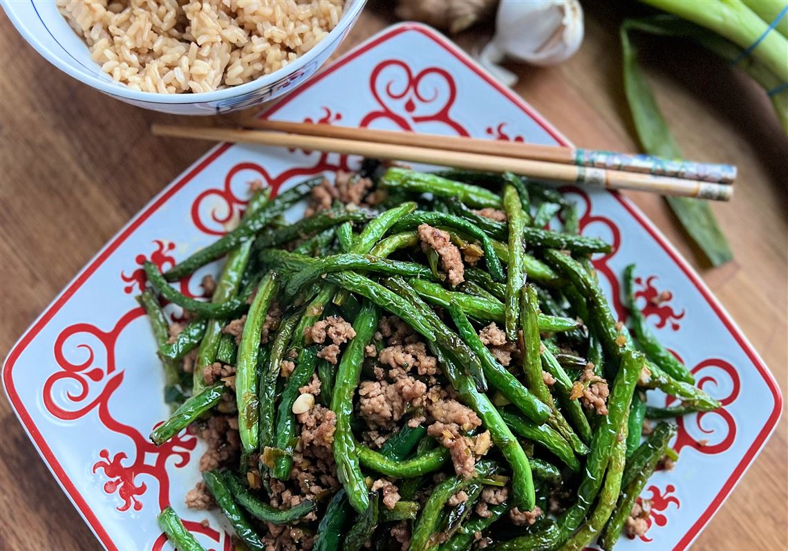 Gretchen's table Sichuan dryfried green beans Pittsburgh PostGazette