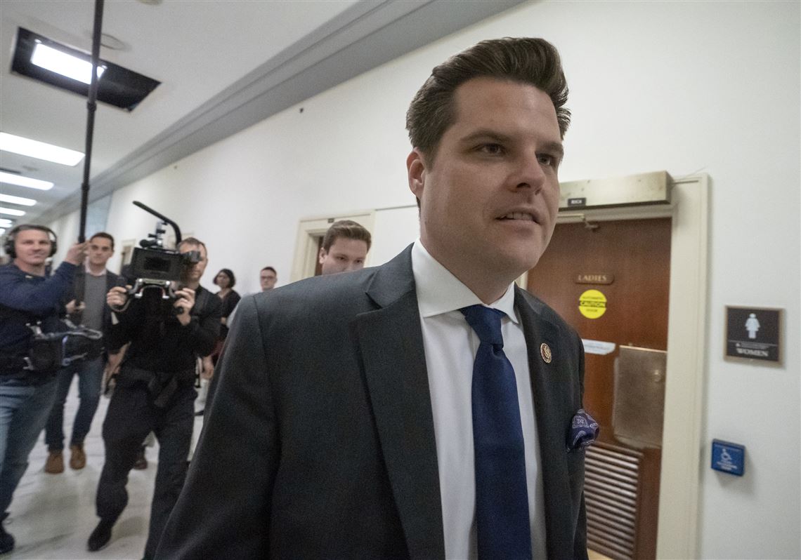 Gaetz Sex Probe Suddenly Threatens A Speedy Washington Rise Pittsburgh Post Gazette 