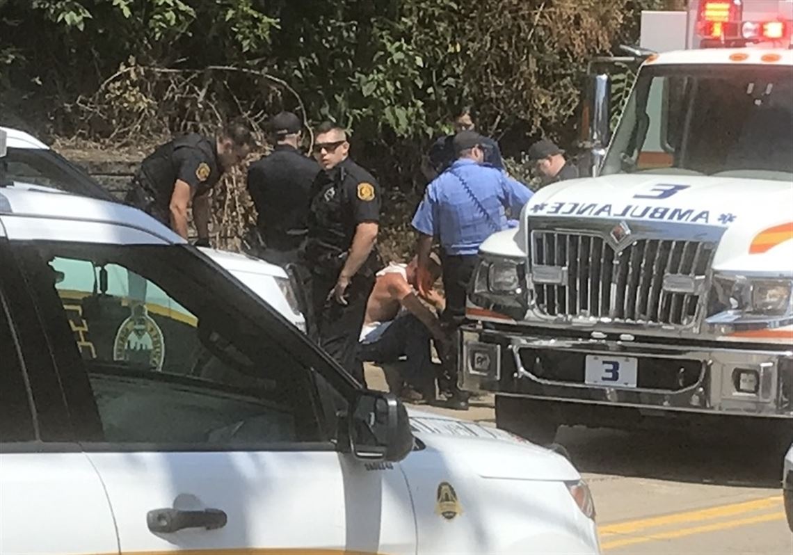Gary Fisher, 29, of Allentown, recovers on a sidewalk minutes after a fentanyl overdose on Arlington Avenue in August. He was saved by a police commander who did chest compressions and officers who gave him four doses of Narcan. On Nov. 30, Fisher died after another overdose.