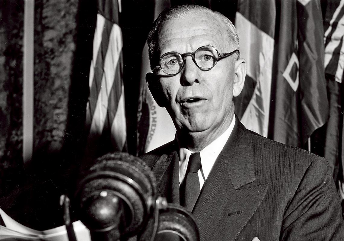 Secretary of State George Marshall. Circa:  Sept. 1947.