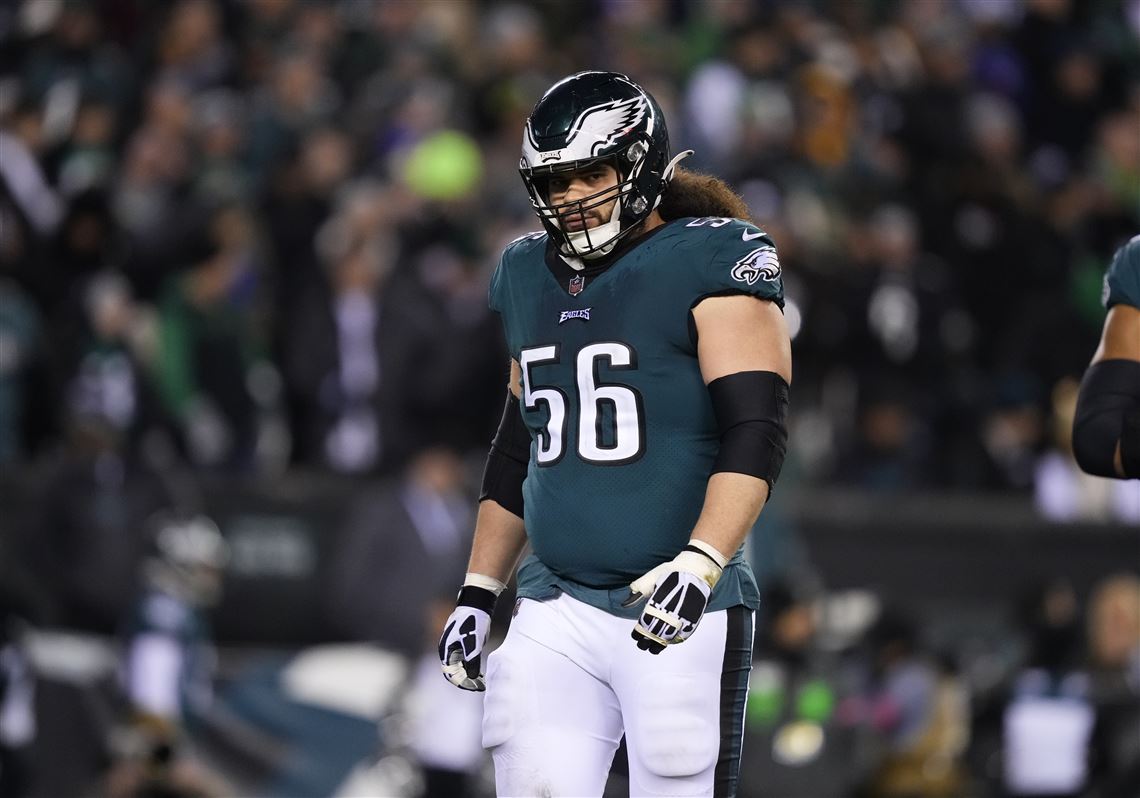 PHILADELPHIA, PA - JANUARY 21: Major League Baseball player Mike Trout  prior to the NFC Divisional playoff game between the Philadelphia Eagles  and the New York Giants on January 21, 2023 at