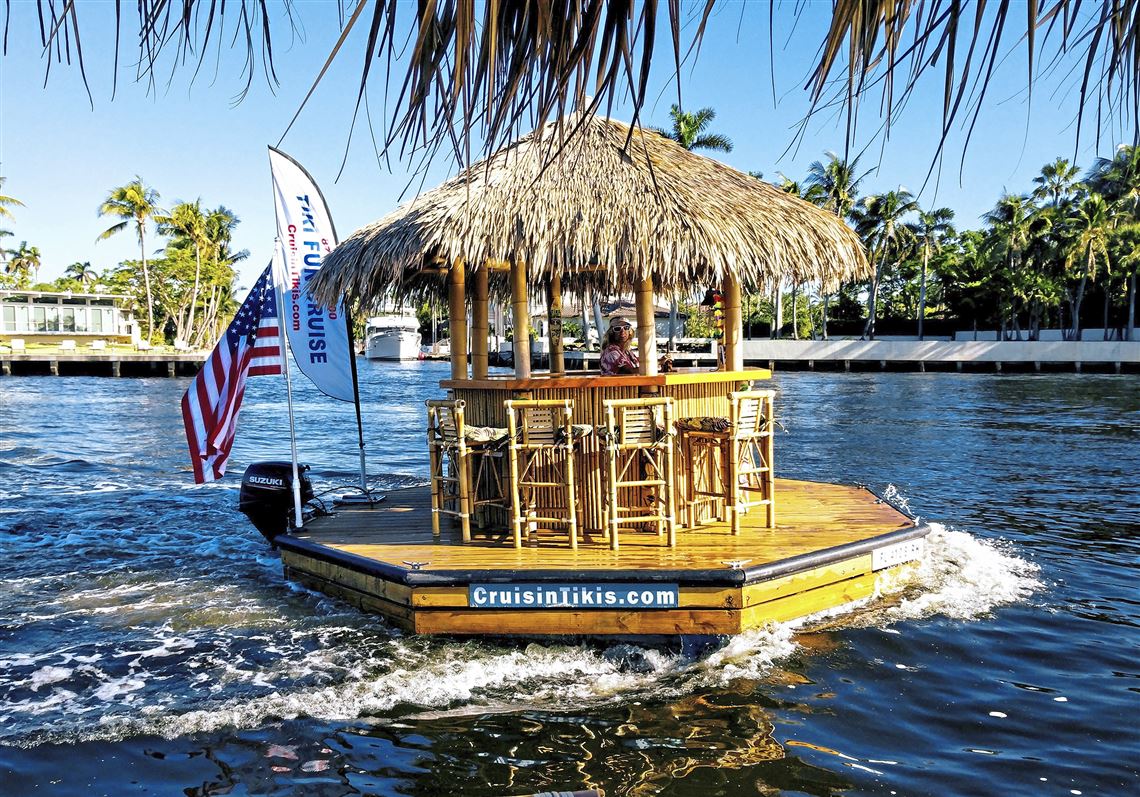 Cruise down Pittsburgh's three rivers on a floating tiki bar boat |  Pittsburgh Post-Gazette