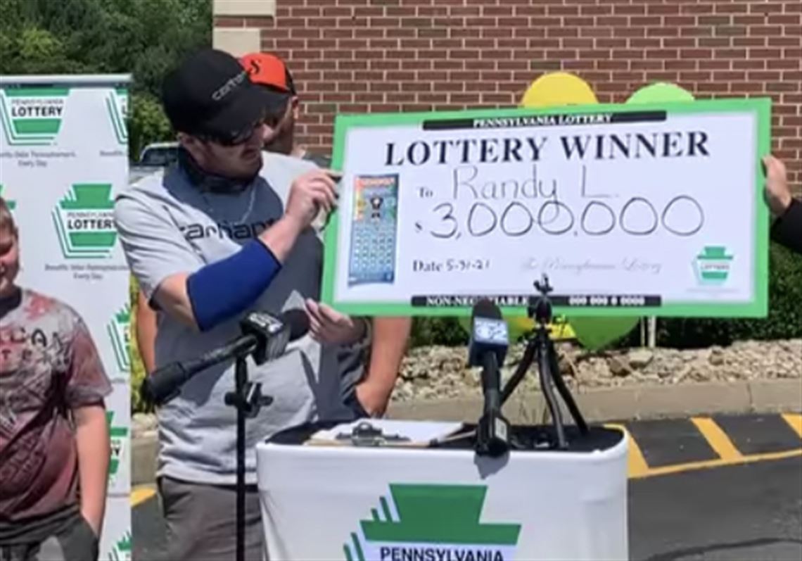 Winning lottery ticket at Giant Eagle in Indiana, Pennsylvania