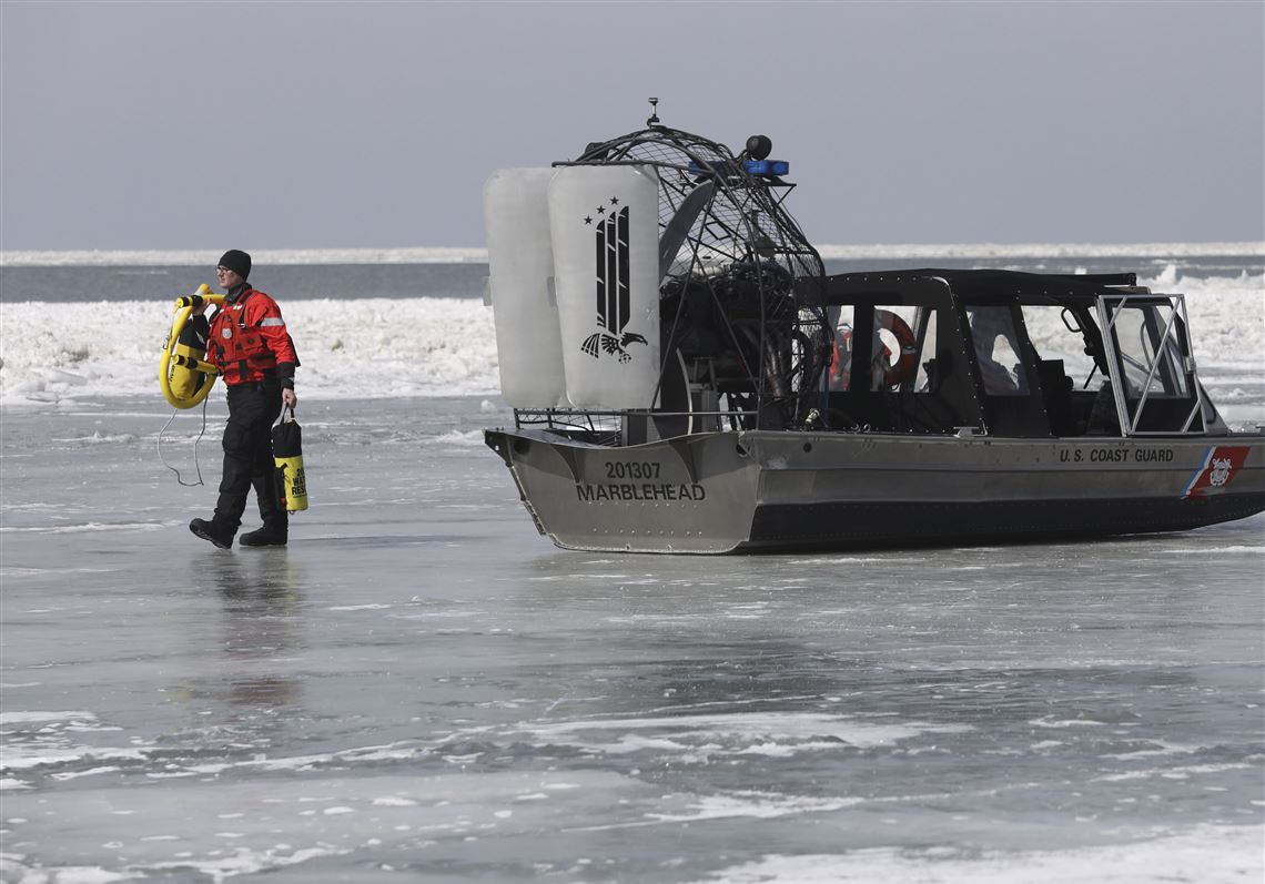 Dozens Of Fishermen Rescued After Being Trapped On Lake Erie Ice