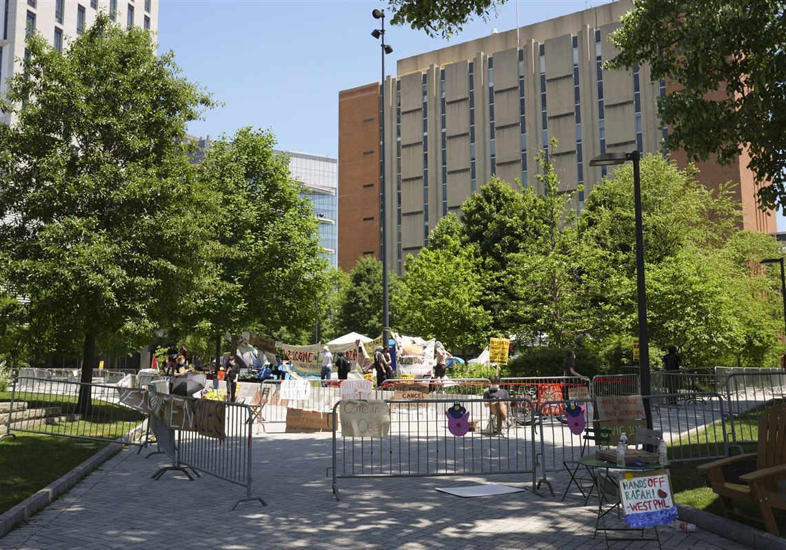 Pro-Palestinian protesters leave after Drexel University decides to ...