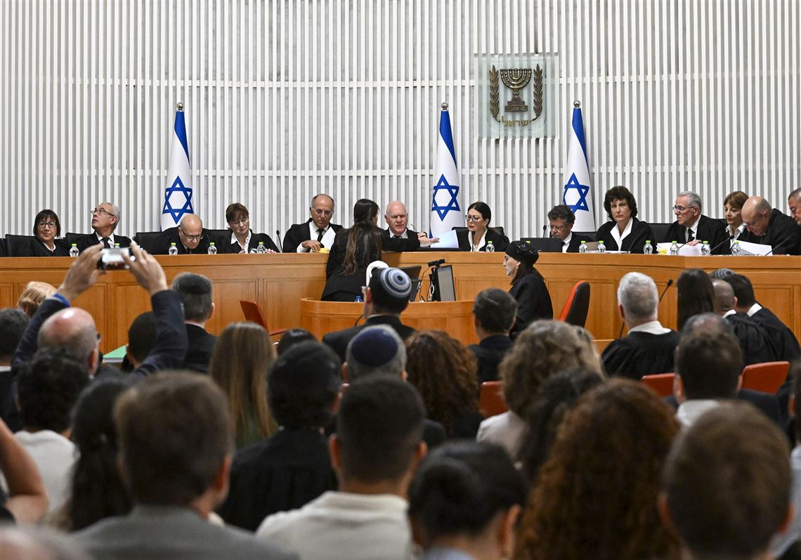 Israeli Supreme Court Hears First Challenge To Netanyahu's Divisive ...