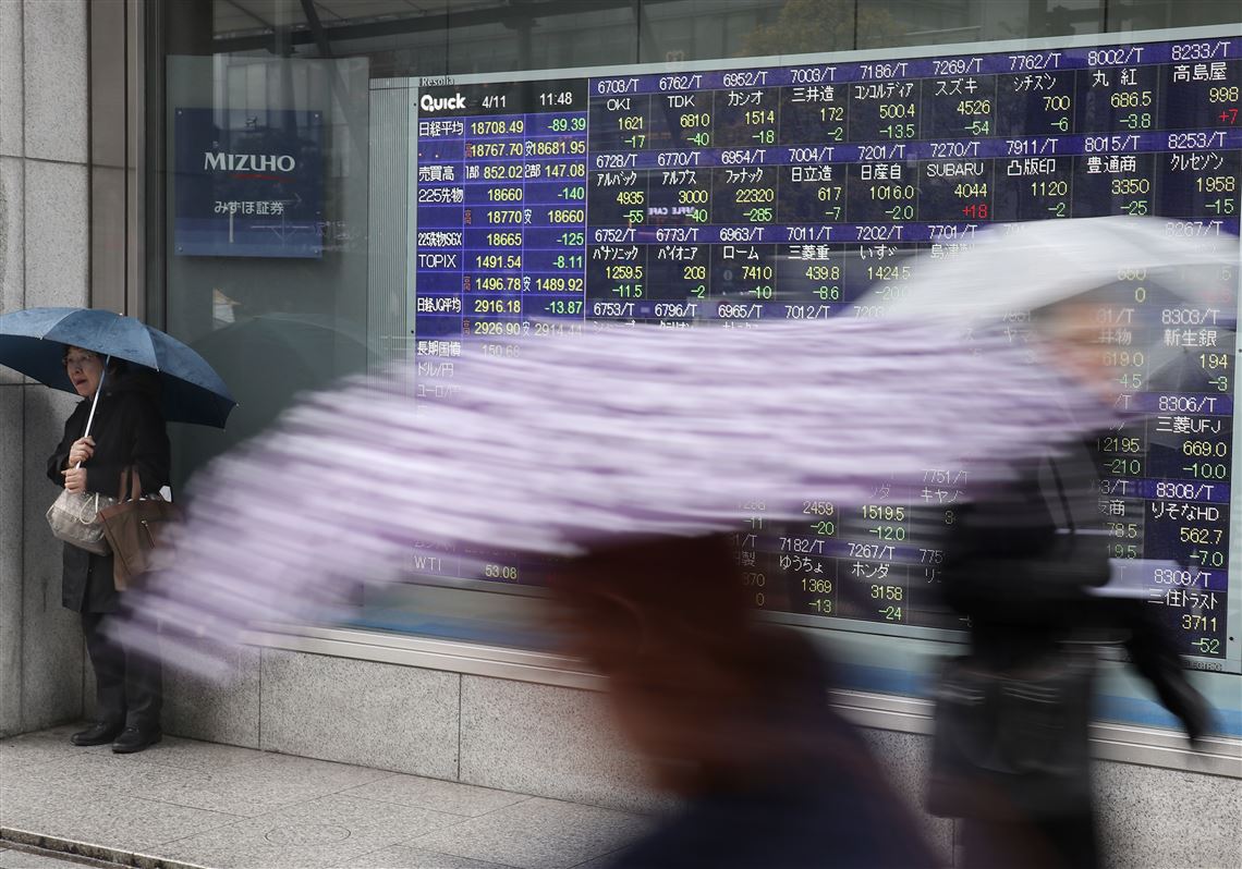 Asian Stocks Slip, Yen And Gold Rise As Global Risks Weigh | Pittsburgh ...