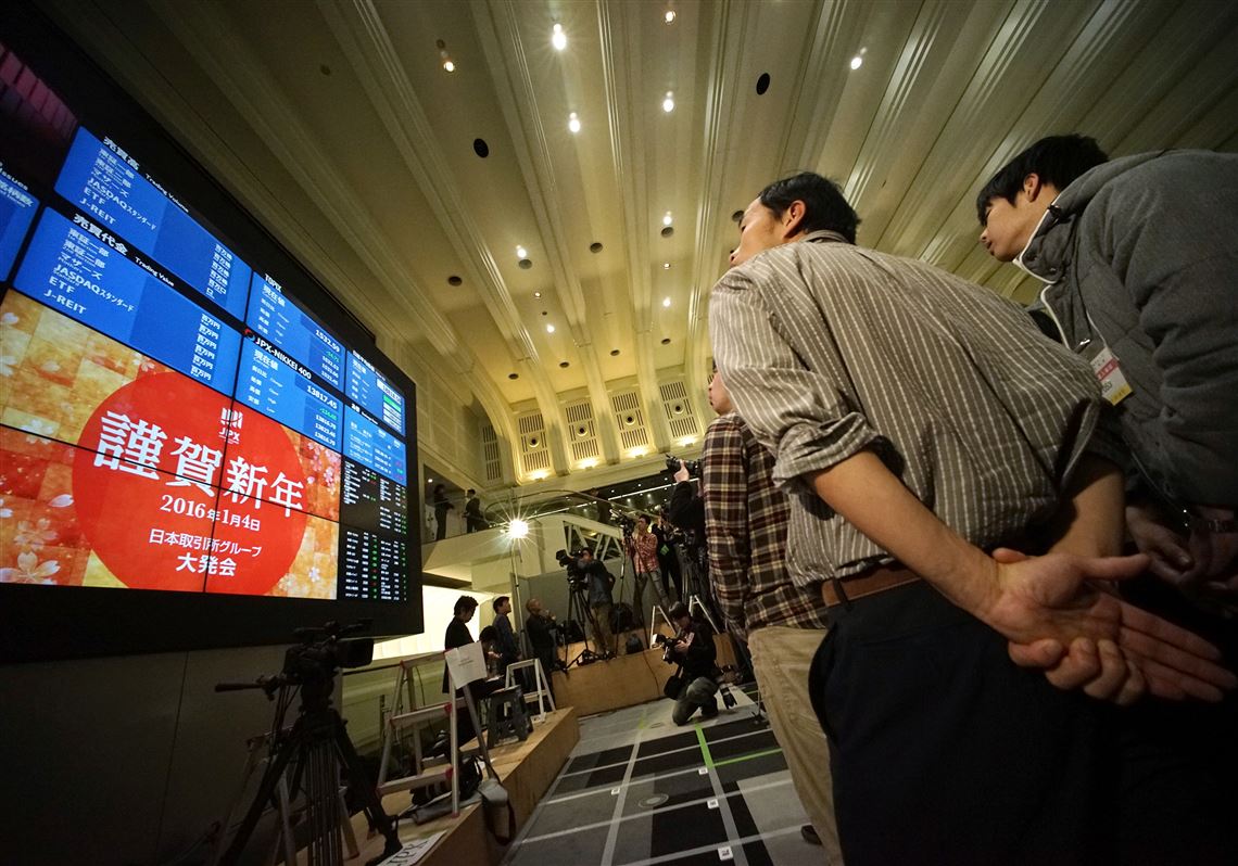 China stocks dive nearly 7 percent, trading halted Pittsburgh Post