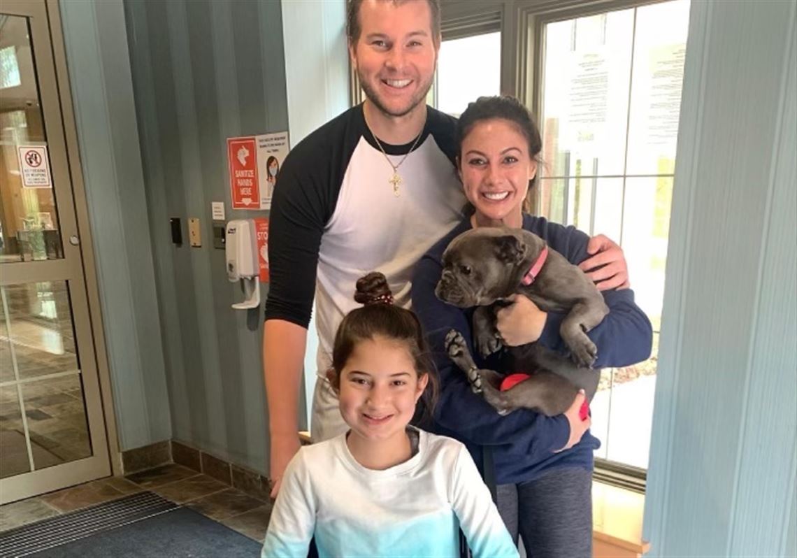 Fiancee, bulldog and courageous teen inspire Justin Fabus' new 
