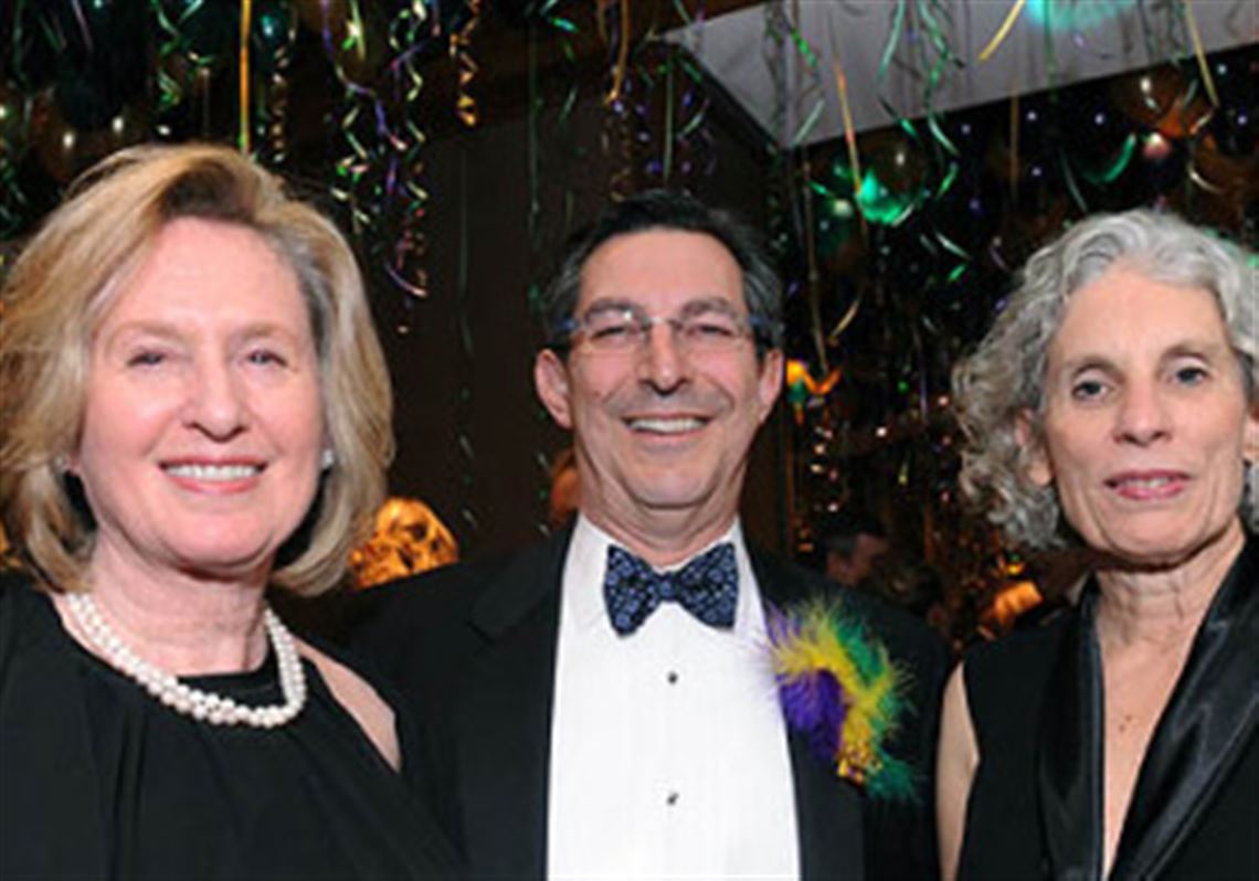 Kathy and Lou Testoni and Mary Frances Cooper, right.
