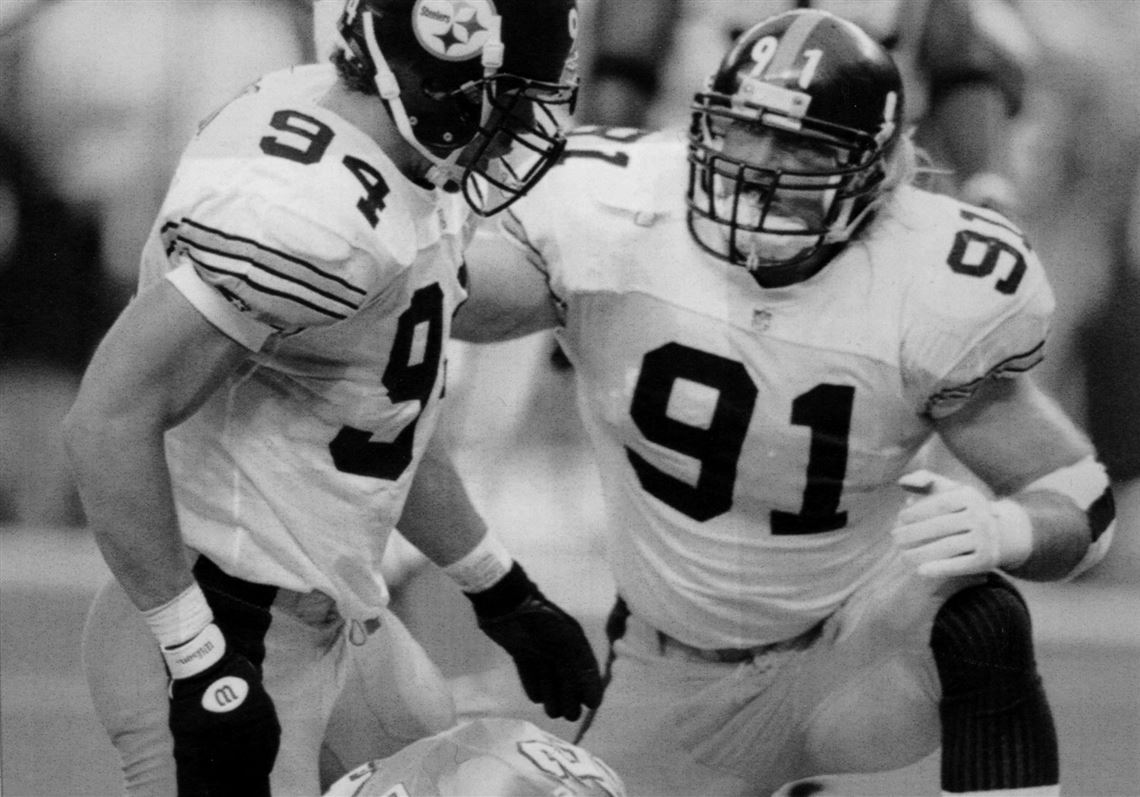 PITTSBURGH STEELERS BLITZBURGH Greg Lloyd Chad BROWN KIrkland