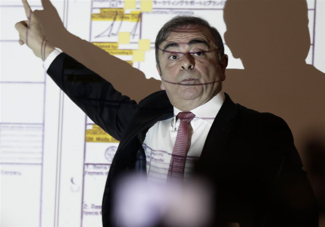 Carlos Ghosn goes on the offensive in his 1st appearance since fleeing