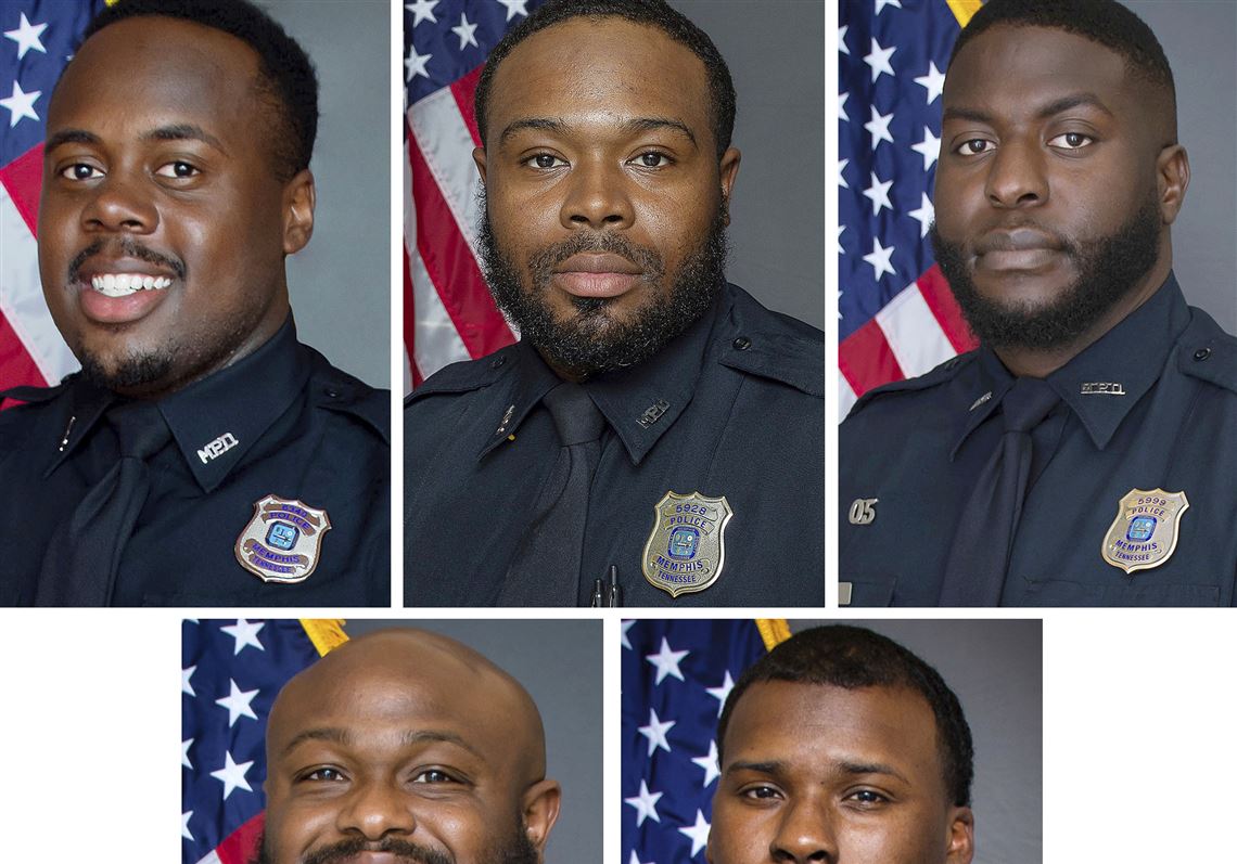 5 Memphis Officers Plead Not Guilty In Death Of Tyre Nichols ...