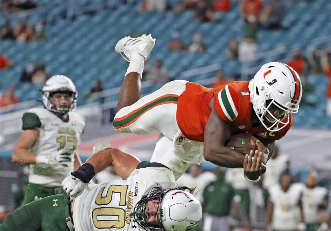 Panthers signing ex-Miami Hurricanes QB D'Eriq King to practice squad