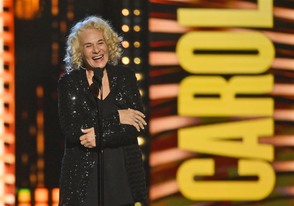 The PSO pays tribute to Carole King, seen here at the Rock and Roll Hall of Fame Induction ceremony in 2021 in Cleveland.  